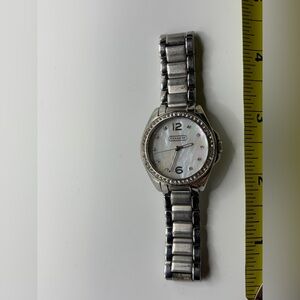 Coach Tristen Mother of Pearl Dial Stainless Steel Women's Watch Silver Pretty